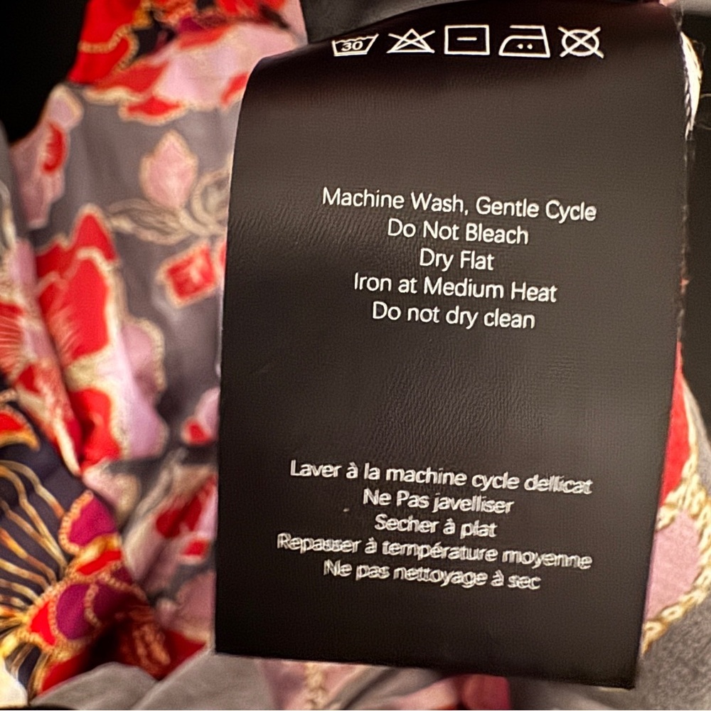 FARM RIO Black Shiny Chita Lenzing Ecovero Maxi Dress - Picture 16 of 16